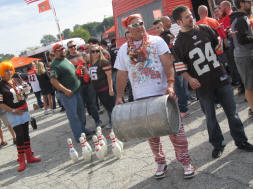 Keg Bowling in the Muni Lot - Browns Bunch