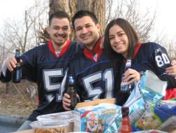 Tailgating at Ralph Wilson Stadium begins