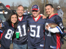 Kenny at NFL football stadium