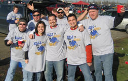 Hanging with the Buffalo Bills fans